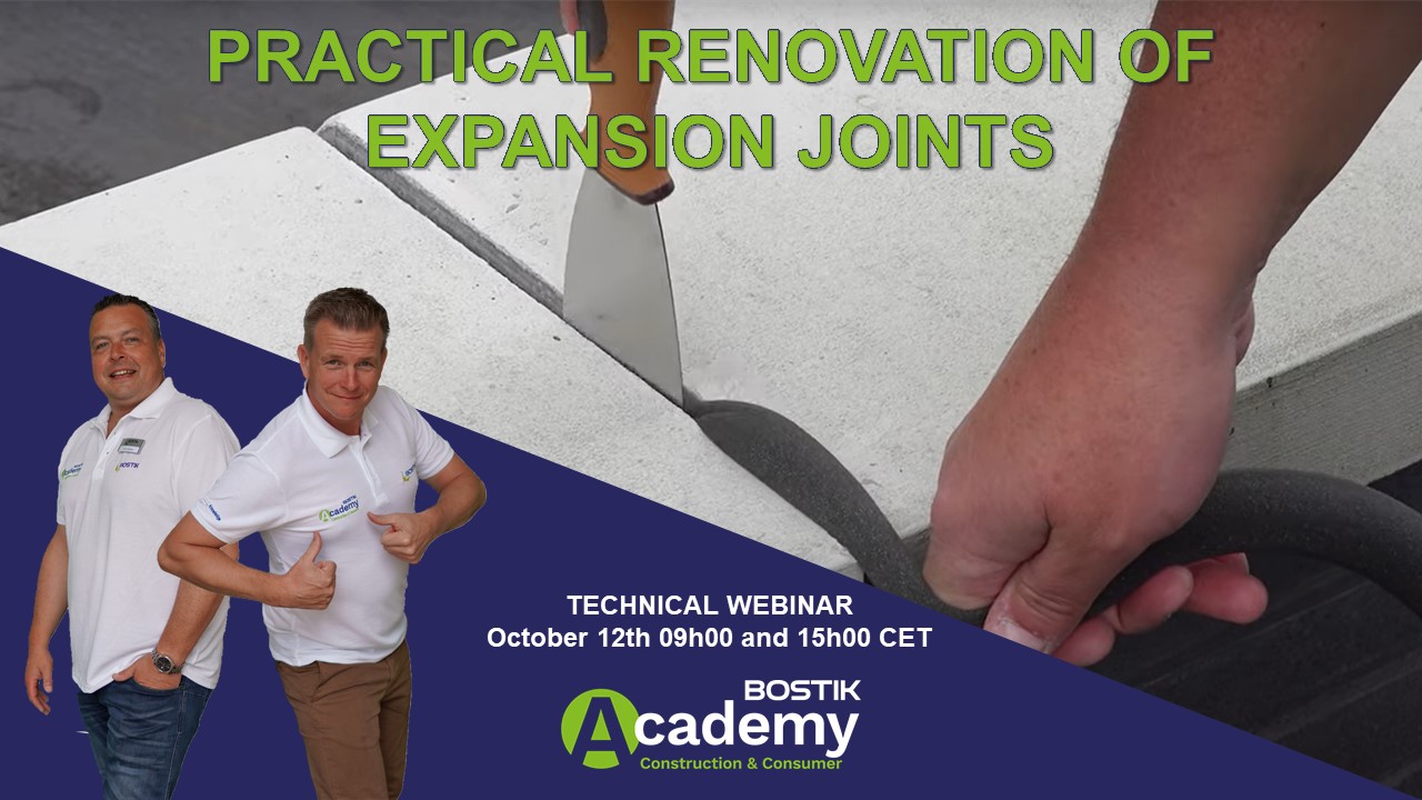 Practical renovation of expansion joints